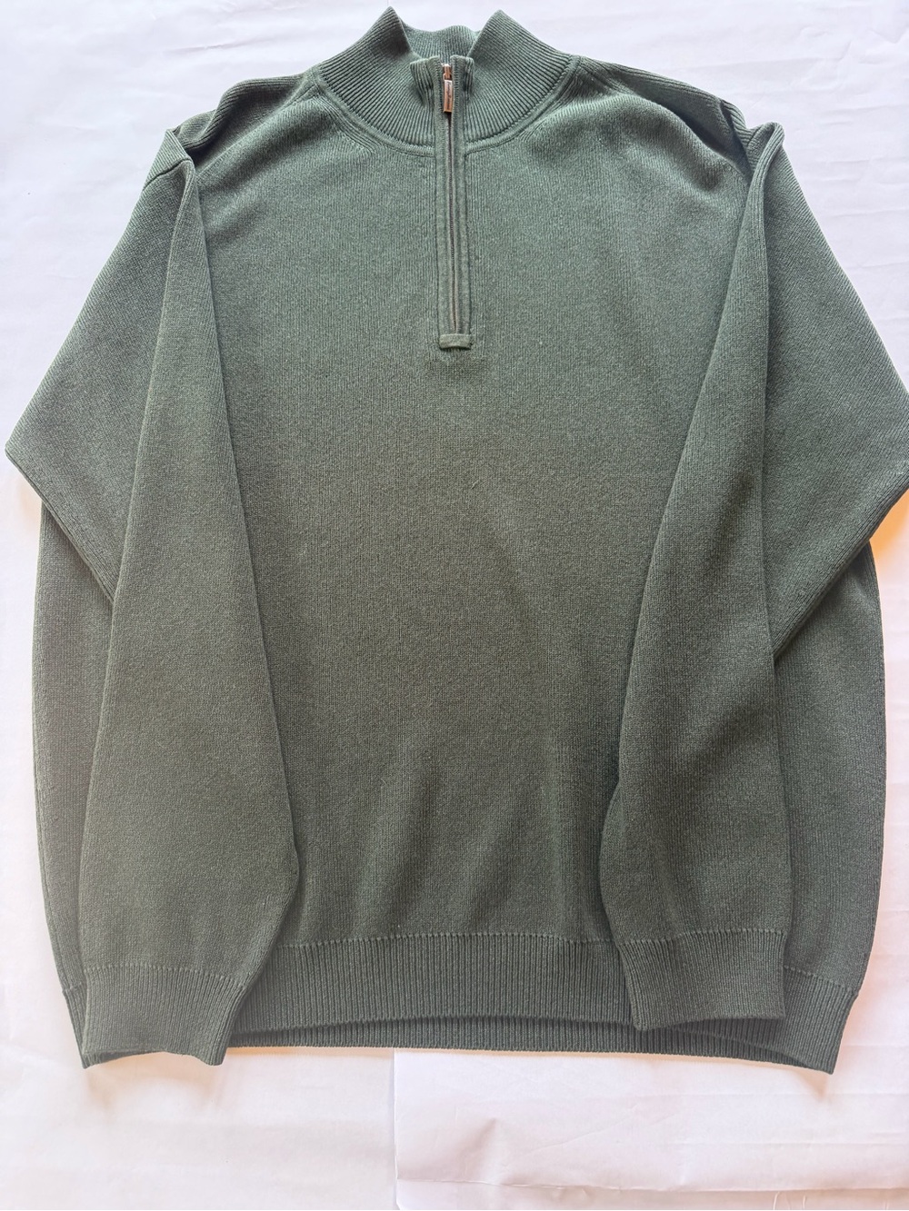 Tommy Bahama silk-blend quarter-zip sweater